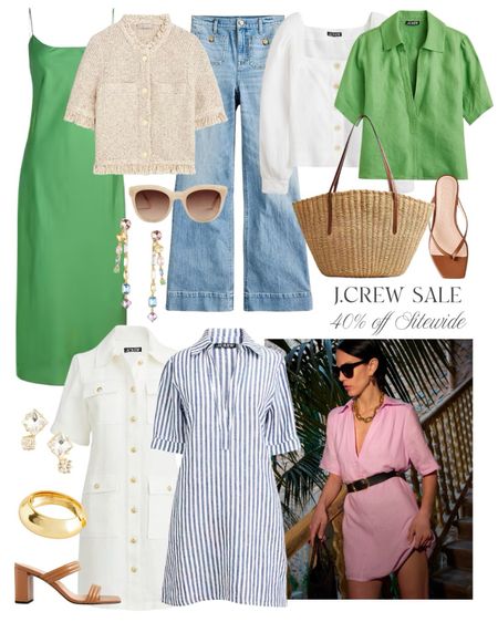J.CREW SALE - 40% OFF SITEWIDE through tomorrow night! So many of my favorite spring pieces are on sale, and many of the pieces I’ve also showed on my IG live. Check out my IG Live collection in LTK to see try-ons. 

#LTKsalealert #LTKfindsunder50 #LTKfindsunder100