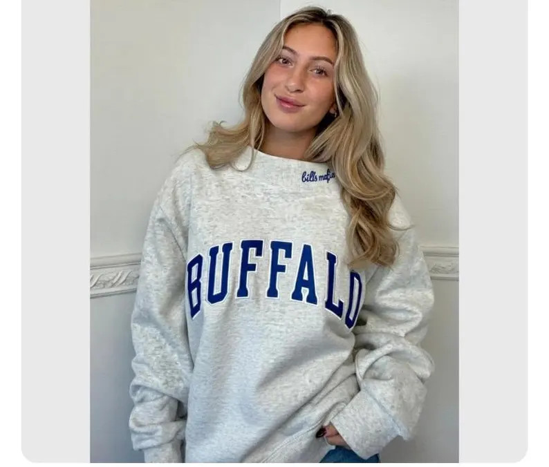 Customized Mockneck Embroidered Sweatshirt • Organic Cotton Fleece, Any Letters - Etsy | Etsy (US)