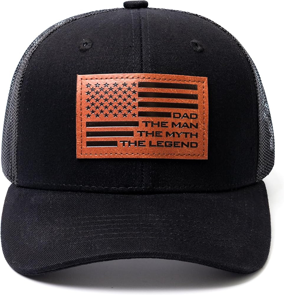 Dad The Man The Myth The Legend Flag Hat, Fathers Day Birthday Gifts for Dad Papa from Daughter S... | Amazon (US)