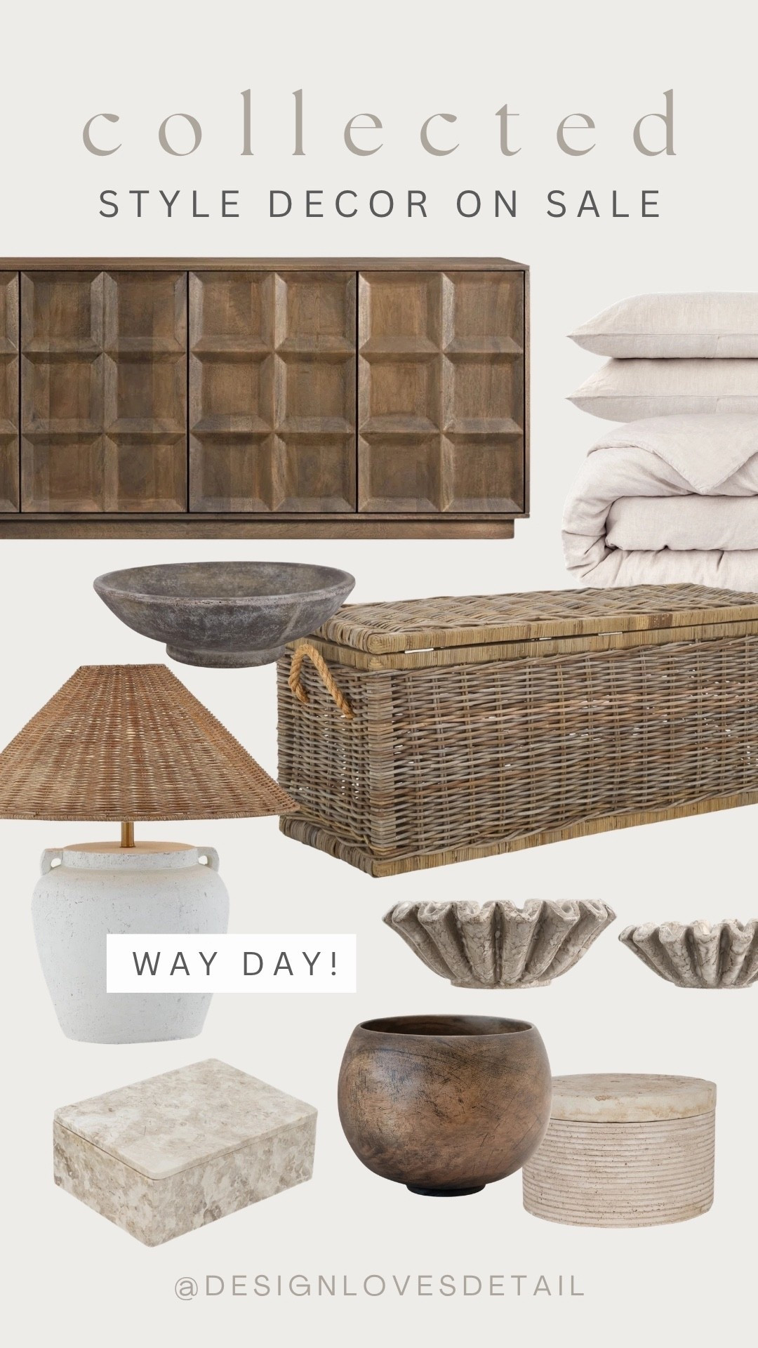 Loving these textures and finds that feel collected! Add character & layers to your home with these gorgeous pieces, on sale now for WAY DAY! 

#wayday #wayfair #homedecor #homedeals #waydaydeals @Wayfair 

#LTKSeasonal #LTKHome #LTKSaleAlert