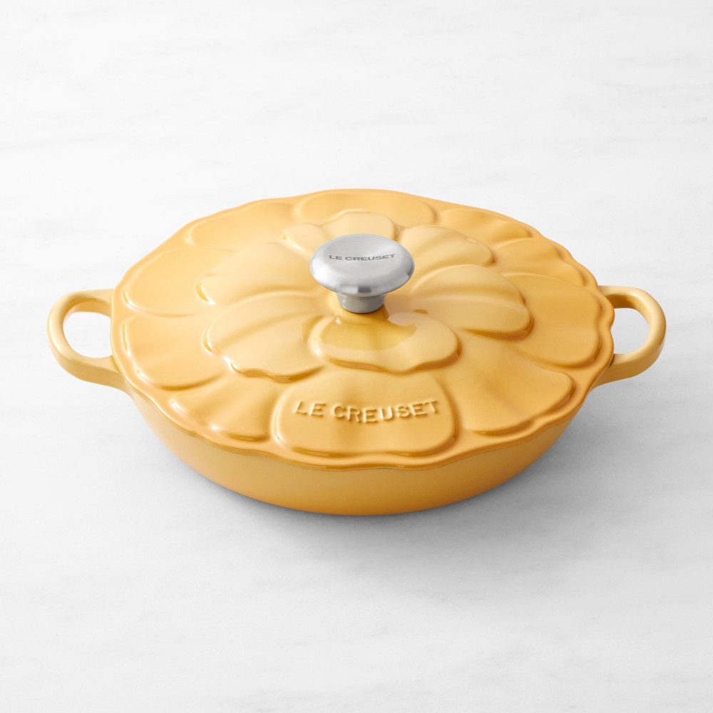 Le Creuset Enameled Cast Iron Petal Braiser, 2 1/4-Qt. | Williams-Sonoma