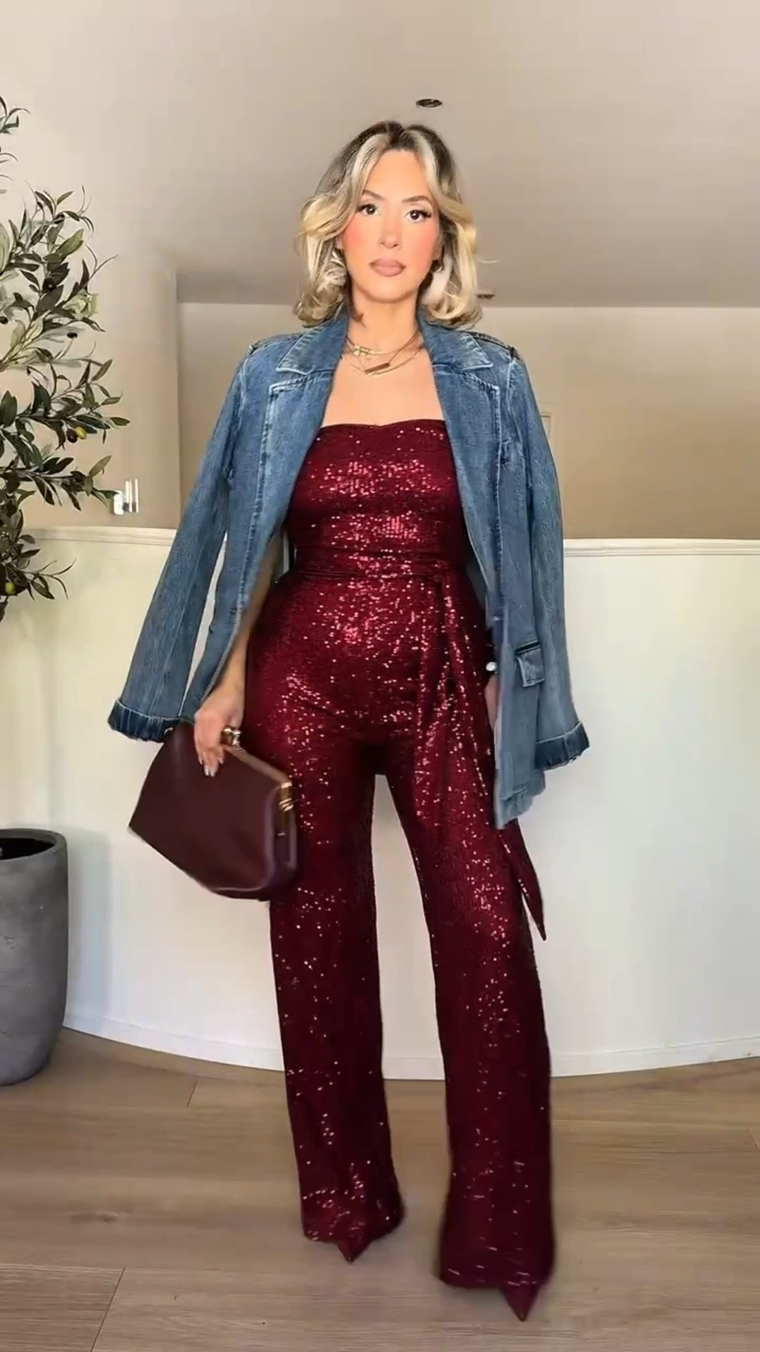 Denim & sparkle ✨

#LTKgrwm #LTKootd #LTKHoliday