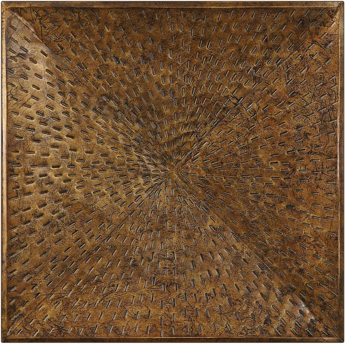 Uttermost Blaise 31 1/2" Square Bronze Metal Wall Art | Target