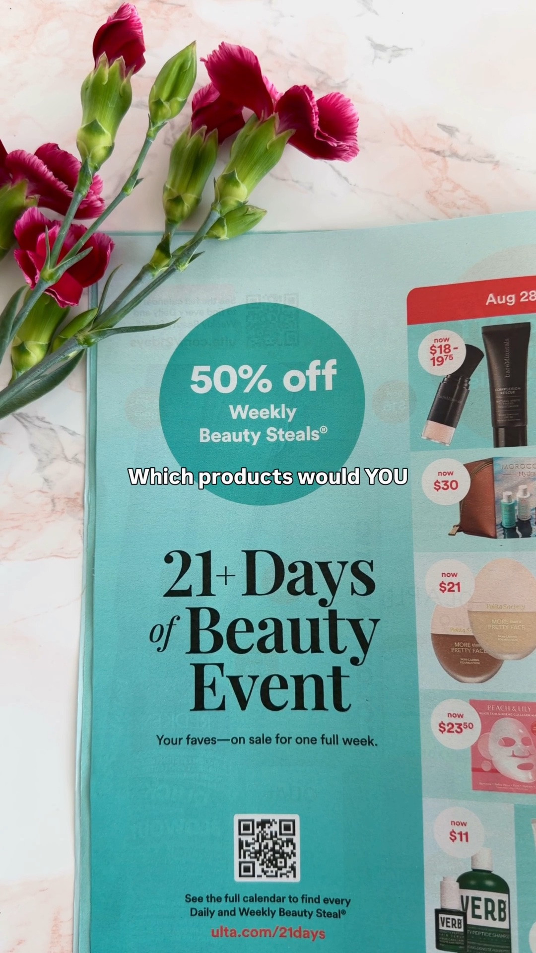 #ad 🎉 If 50% OFF isn’t enough to get you shopping, these 4 beauty steals just might! These are a few of my picks during the @ULTA Beauty 21 Days Of Beauty event, happening now thru 9/17: an iconic mascara, metallic liquid eyeliner, plumping lip liner, and soothing skin pads - basically, a little something for your lashes, eyes, lips AND skin! #ulta #ultabeauty

#LTKBeauty #LTKSaleAlert