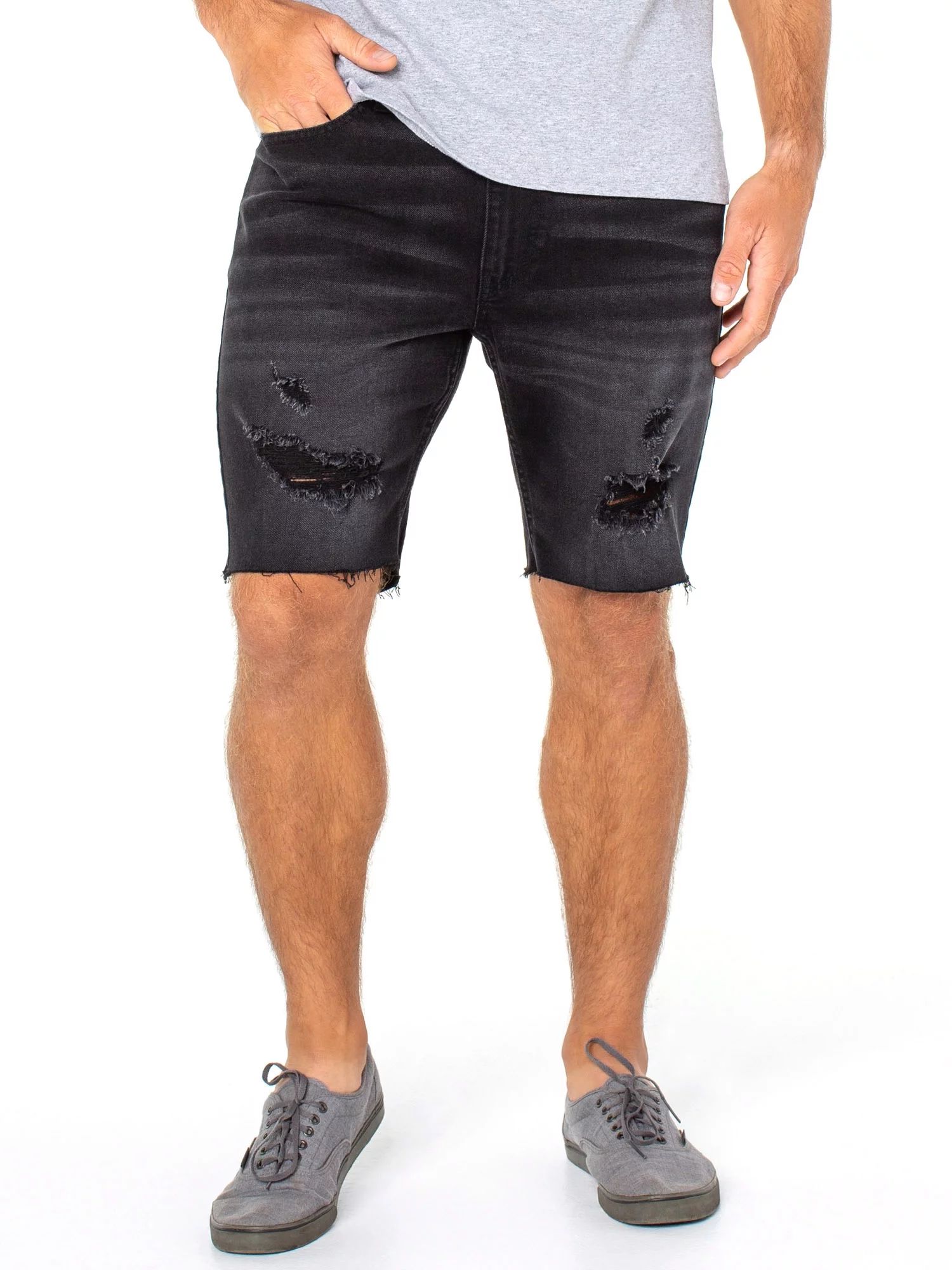 No Boundaries Men's Denim Shorts | Walmart (US)