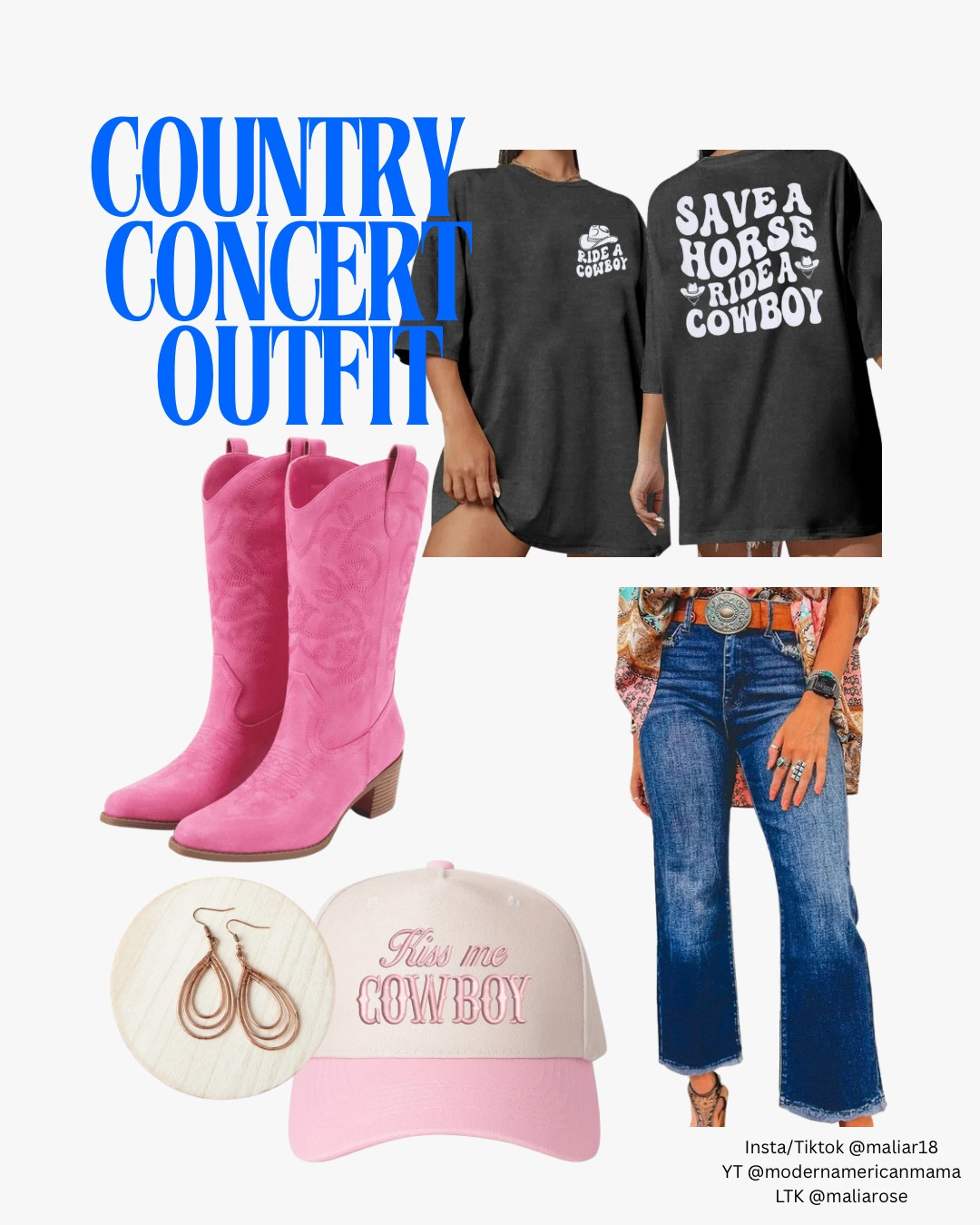 Sun comes out and so do the country concerts! Dress modestly but still festive in these stylish & comfortable staples from Walmart at a price you’ll love!

#LTKSeasonal #LTKootd #LTKFestival