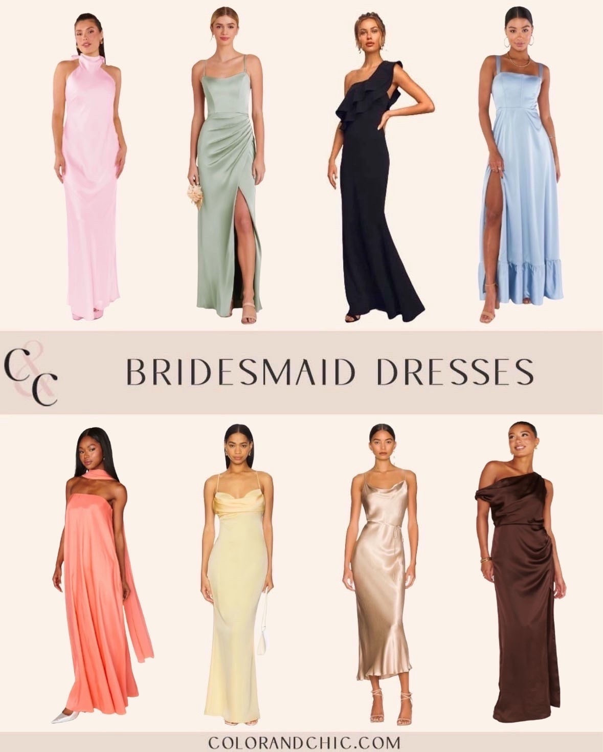 Bridesmaid dresses I am loving right now! Linking below several different styles and colors including off the shoulder, strapless and more!

#LTKWedding #LTKootd