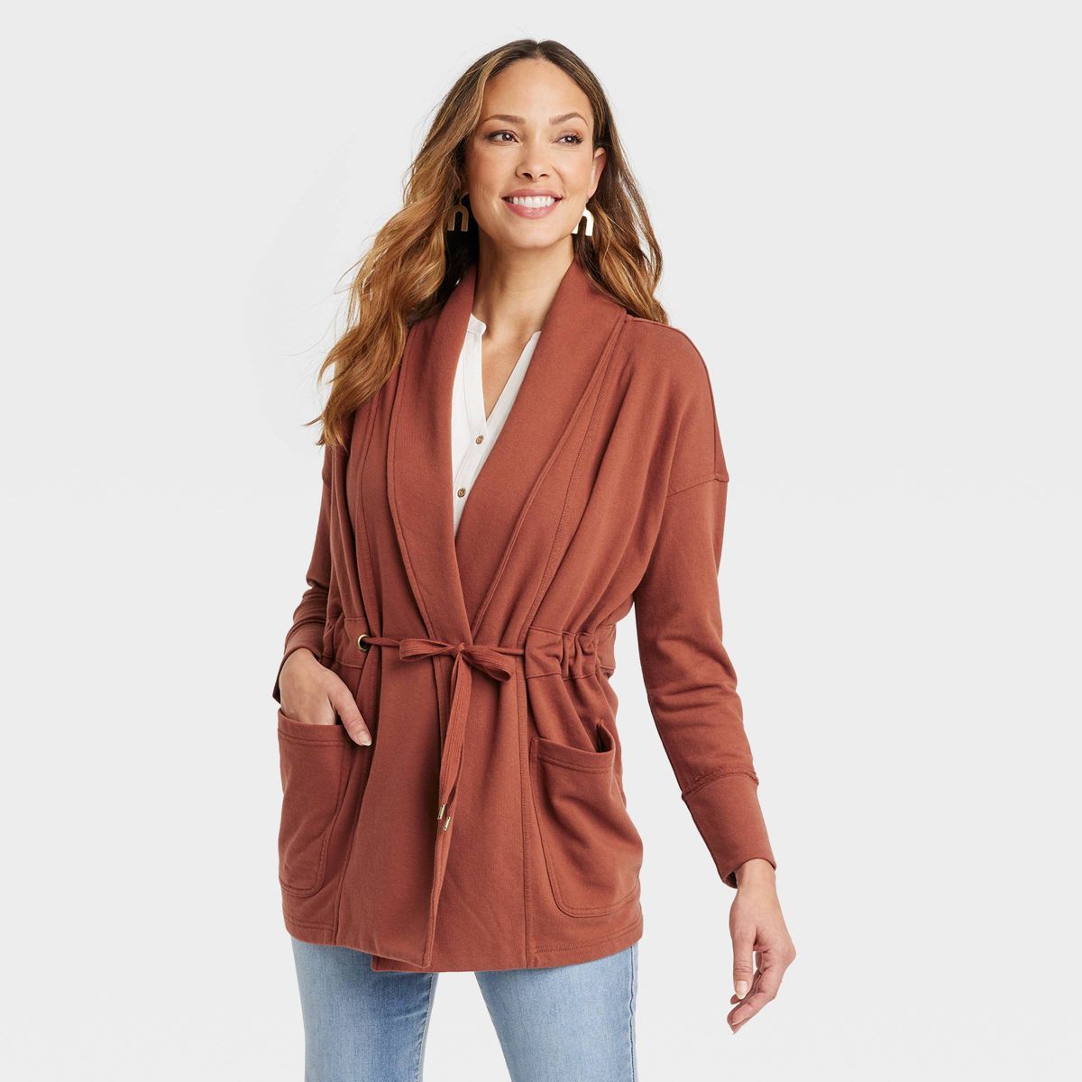 Women's Drape Front Jacket - Knox Rose™ | Target