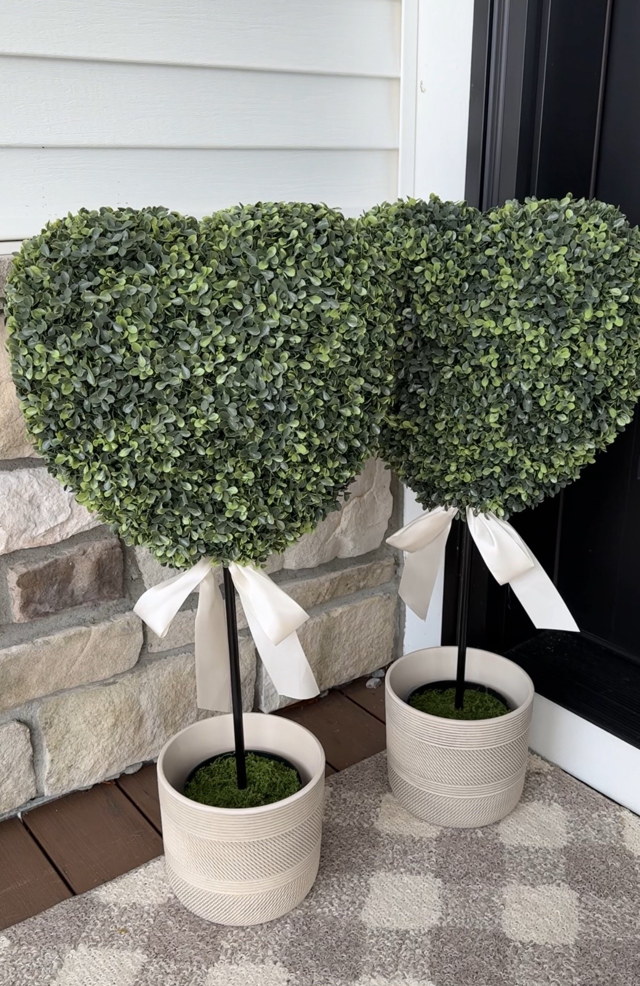 Heart Topiaries that are so good!! 
The bunny ones sold out super fast year too 🐰 

#LTKHome #LTKSeasonal #LTKFindsUnder50