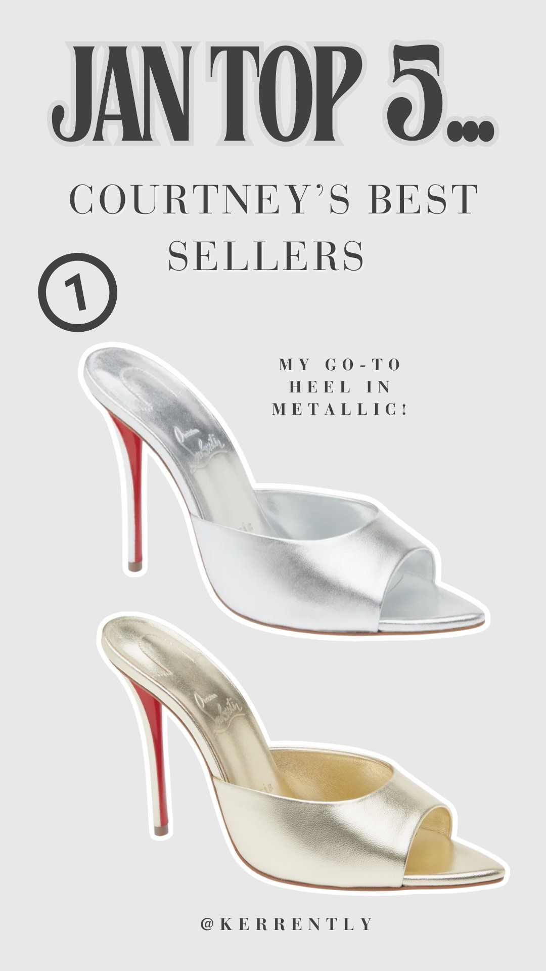 My top best seller in January! Loving the metallic for spring!

#LTKSeasonal