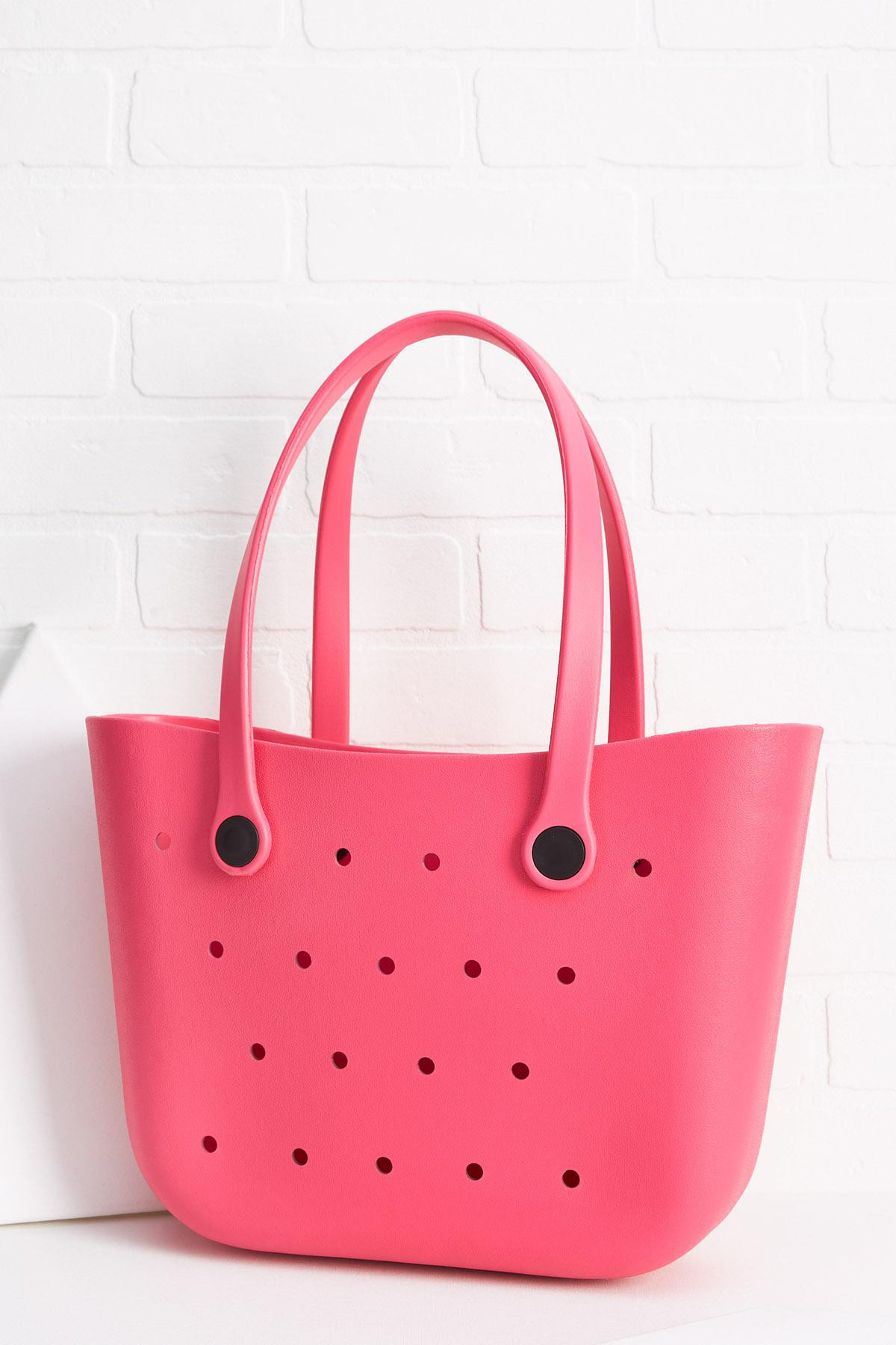 rubber beach tote | Versona