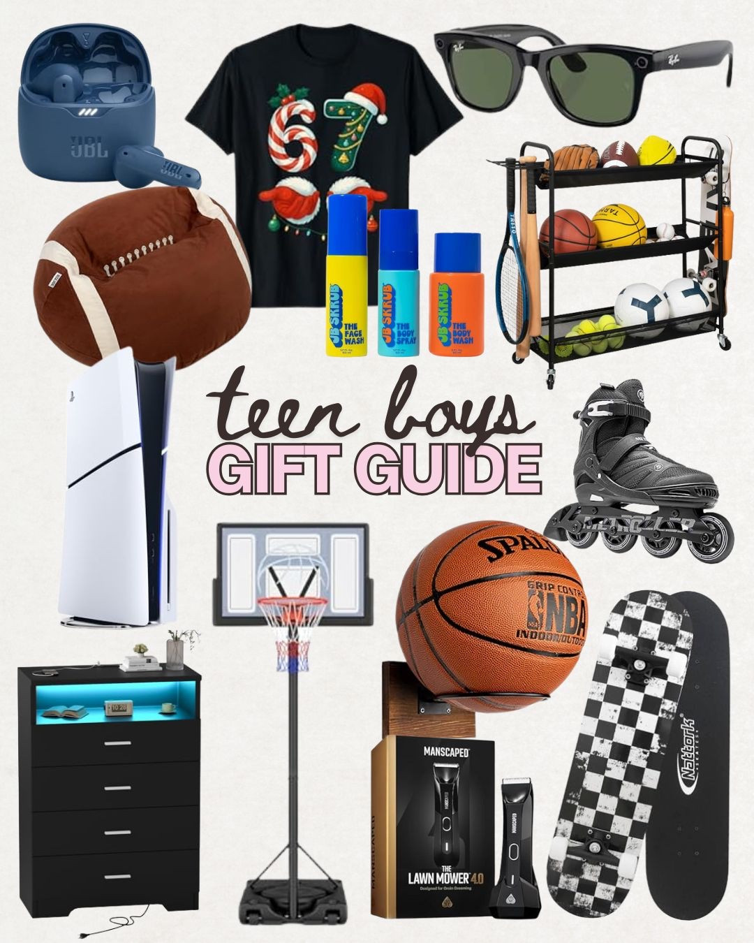 The only gift guides you actually need this week because they're SuperAsh approved 🫡🎁✨ AND because ily, every single thing is already on sale 👀🫶🏼

For Teen Boys 🎮 Cool, gadget-filled picks for the boy who communicates solely through memes, sports stats, and sound effects.

#LTKGiftGuide #LTKHoliday #LTKKids