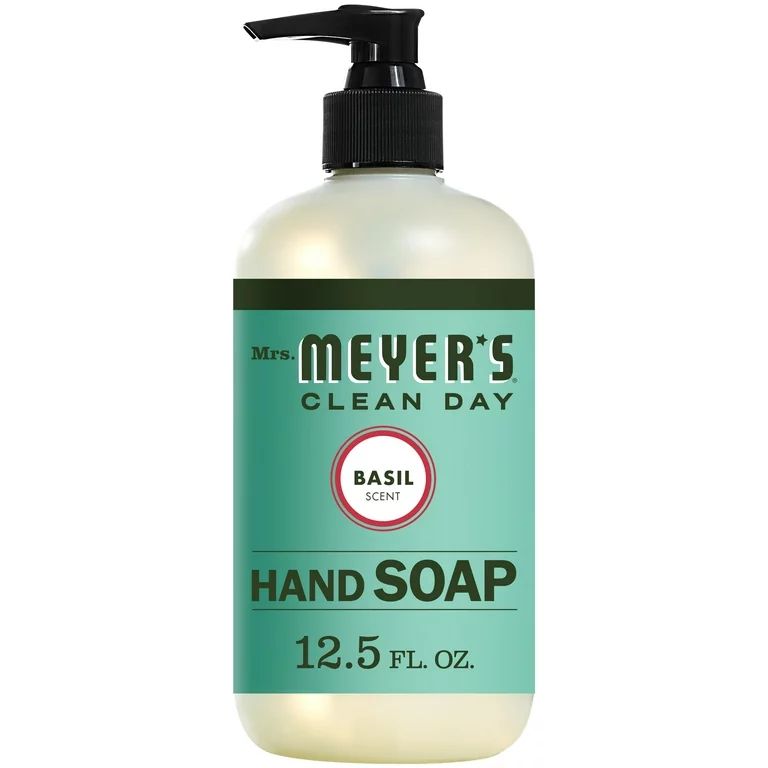 Mrs. Meyer’s Clean Day Liquid Hand Soap, Basil Scent, 12.5 ounce bottle | Walmart (US)
