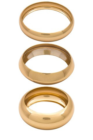 Epifene Kali Bangle Set in Gold from Revolve.com | Revolve Clothing (Global)