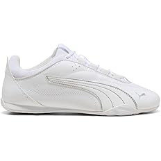 PUMA Womens Catch Soleil Lace Up Sneakers Shoes Casual - White | Amazon (US)