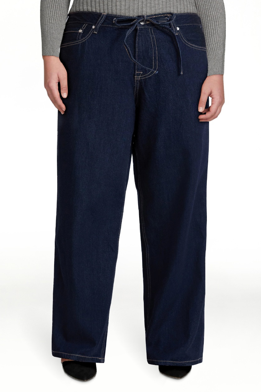 Scoop Women’s and Women's Plus Relaxed Low Slung Jeans, Sizes 0-28 Plus | Walmart (US)