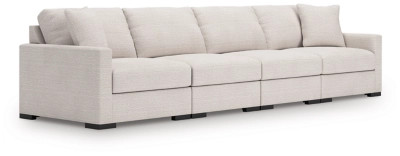 Omaha by Ashley 4-Piece Modular Next-Gen Nuvella™ Performance Fabric Sectional Sofa | Ashley Homestore