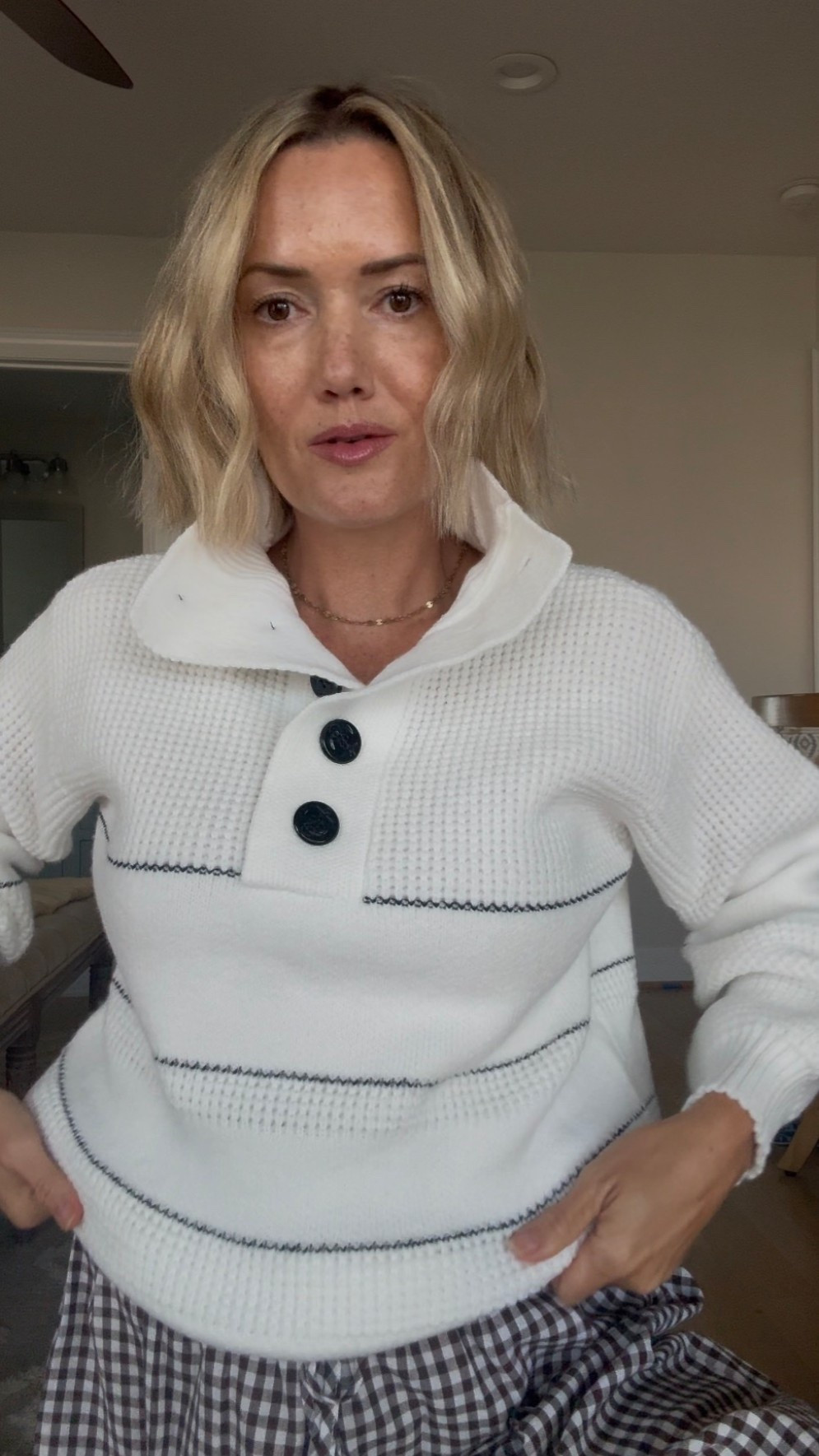 In a Small!

Fall pullover 
@Commense

#LTKPetite #LTKOver40 #LTKgrwm