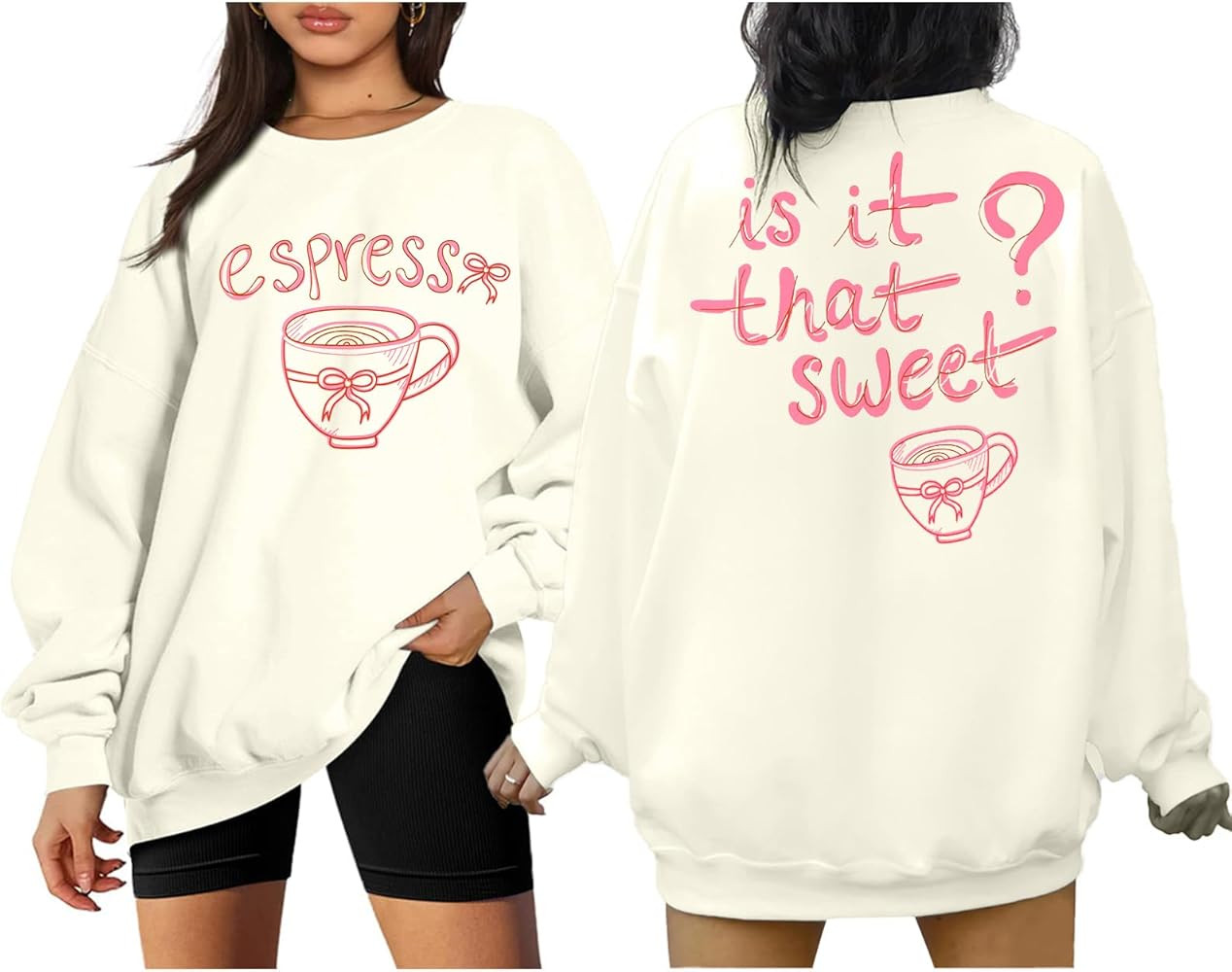 Country Concert Sweatshirts Women Coquette Aesthetic Bow Graphic Tee Music Lover Gift Tops Oversi... | Amazon (US)