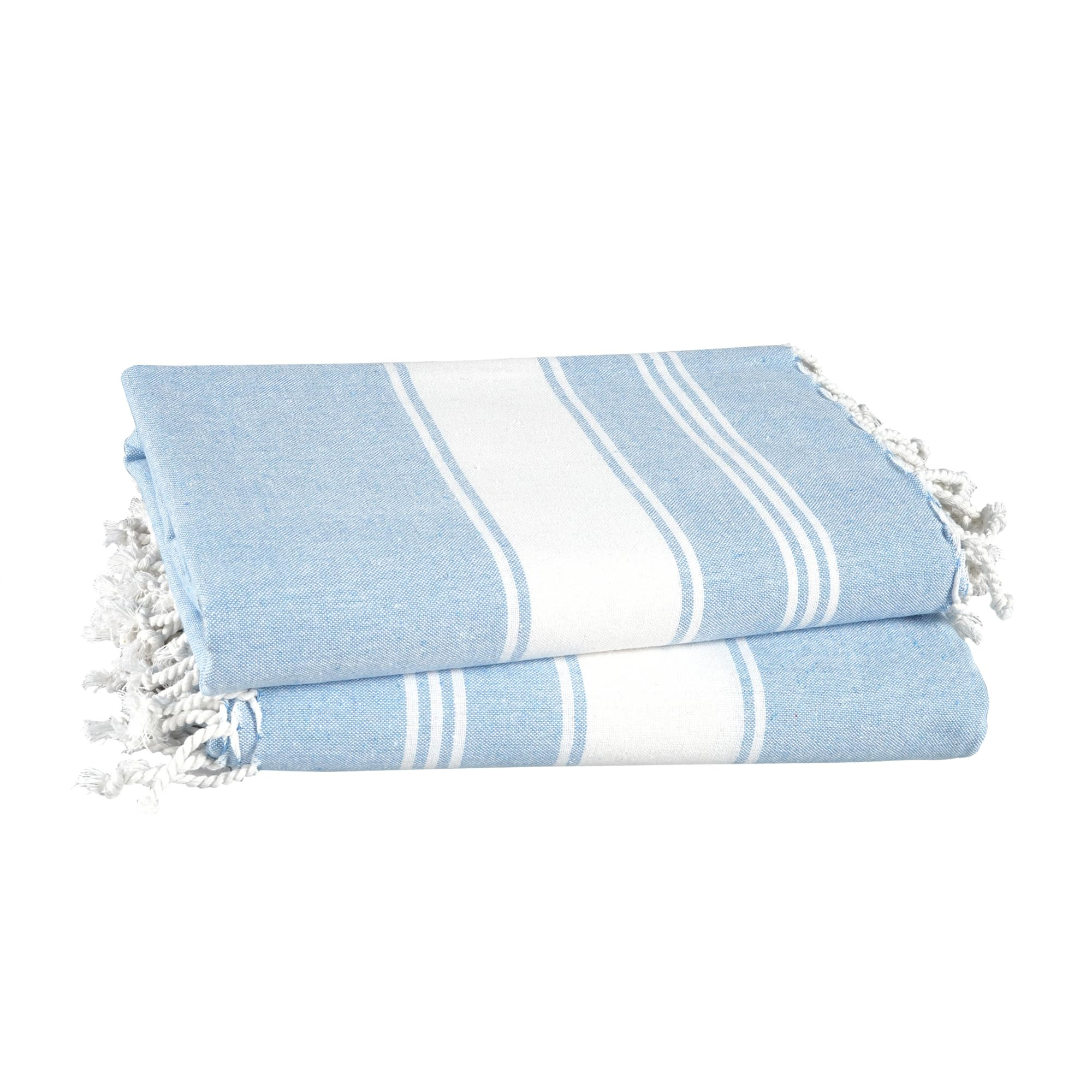 LANE LINEN Beach Towels for Women, 2 Pack Large Beach Towels Oversized, Pre-Washed, No-Shrink San... | Amazon (US)