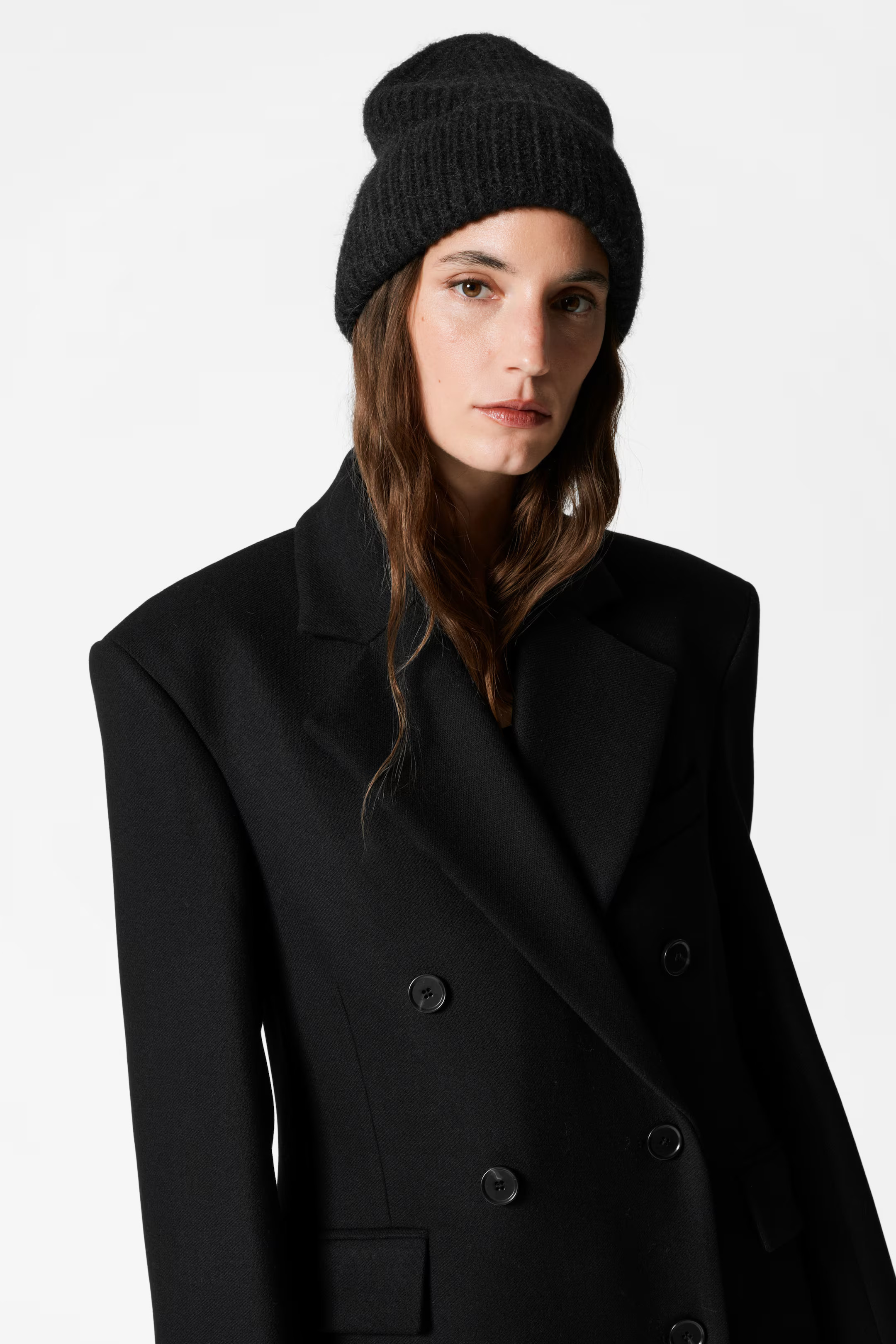Beanie aus Wollmischung - Schwarz - Ladies | H&M AT | H&M (DE, AT, CH, NL, FI)