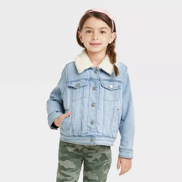 Girls' Sherpa Jacket - Cat & Jack™ | Target