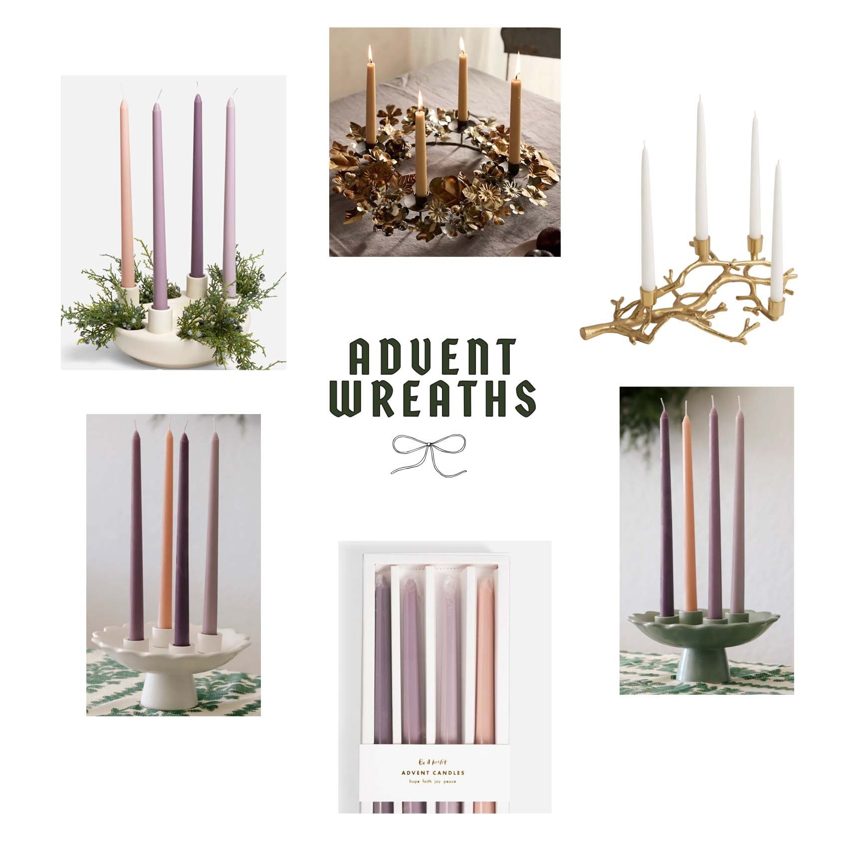 All of these would be beautiful options for advent wreaths this Christmas!✨

#LTKFamily #LTKHome #LTKHoliday