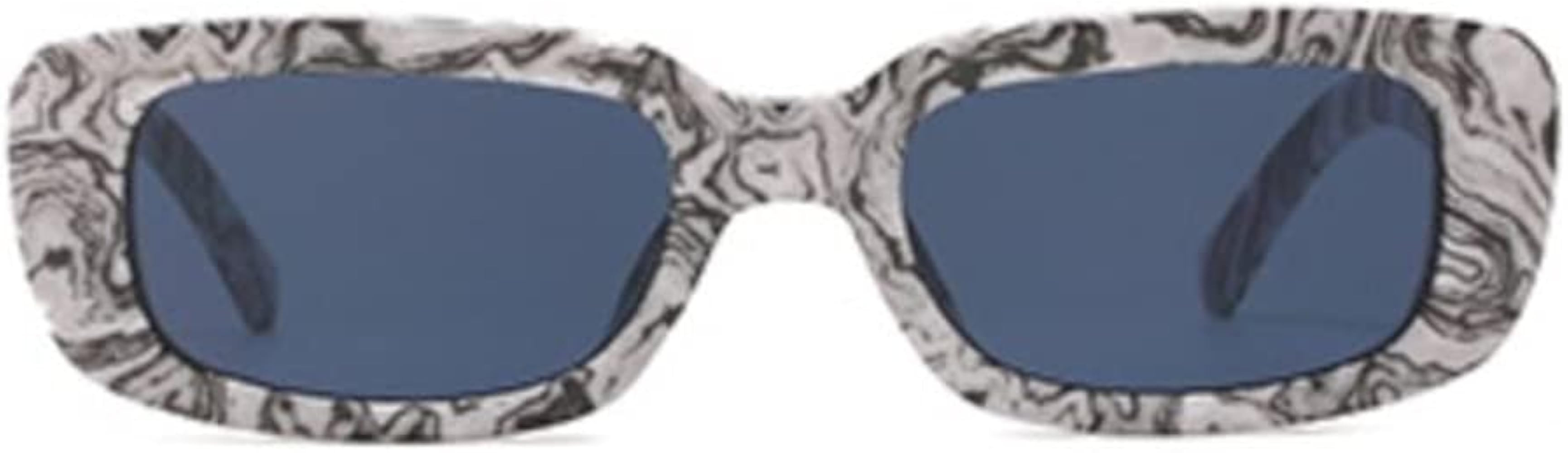 TruFabV Y2k Tortoise Shell Sunglasses Womens Trendy Cool Rectangle Shades for Men Retro Small Squ... | Amazon (US)