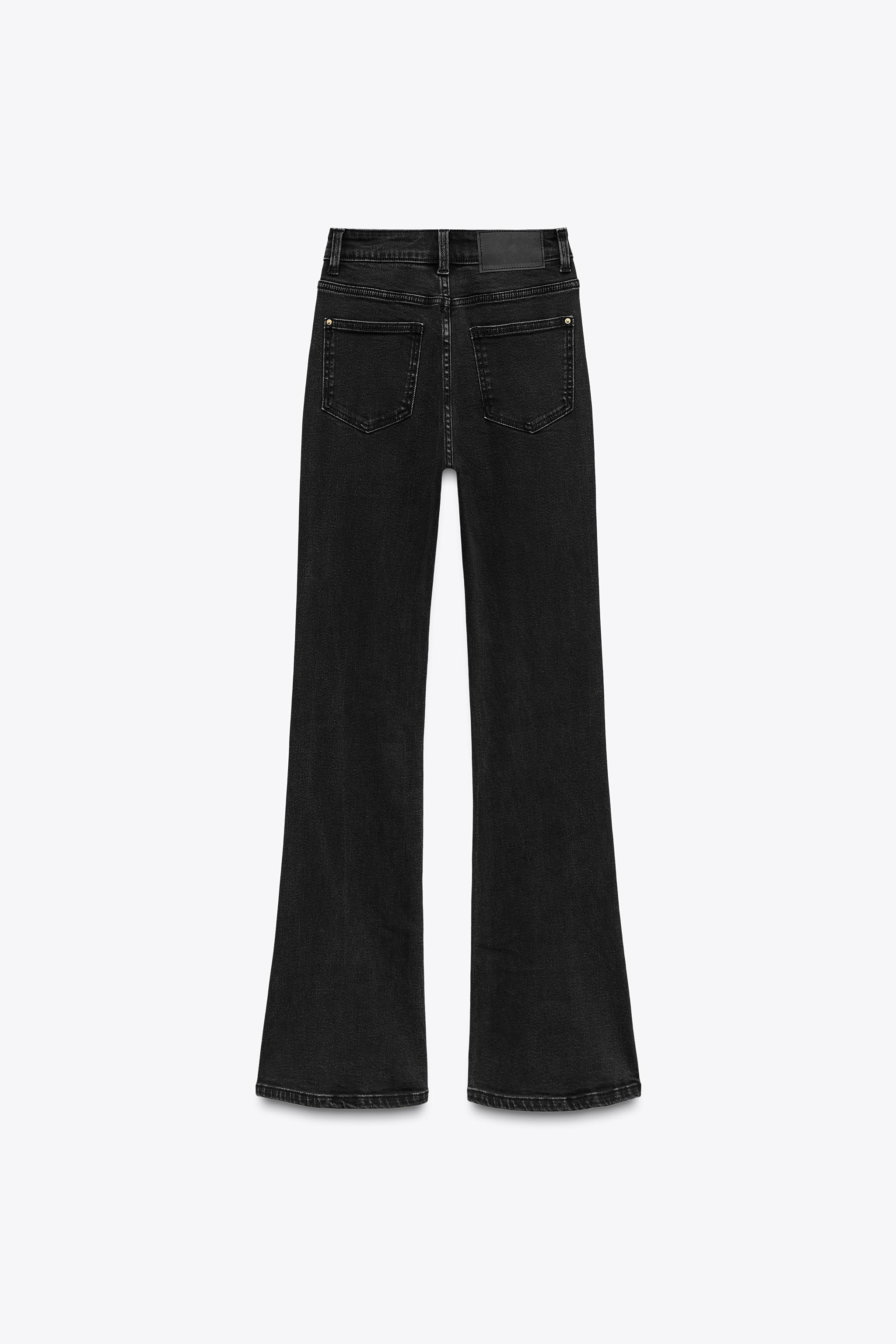 HIGH WAIST - FLARE LEG - FULL LENGTH - STRETCHHigh-waisted jeans with five pockets. Slim fit thro... | Zara US