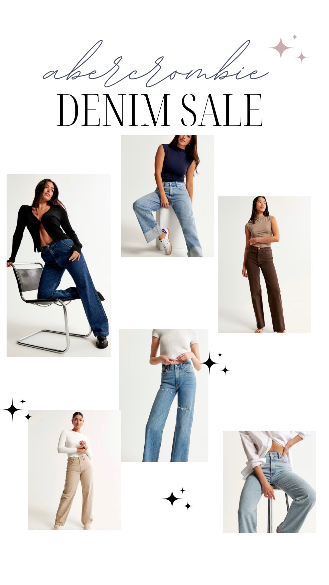 Abercrombie Denim Sale. 

#LTKBacktoSchool #LTKsalealert #LTKunder100