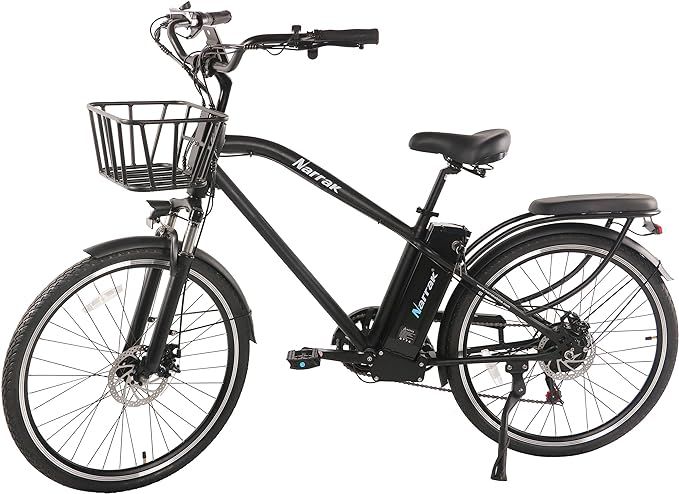 Electric Bicycles, 350W Brushless Motor, 36V10Ah Removable Battery, Large M5 Display, 26" City e-... | Amazon (US)