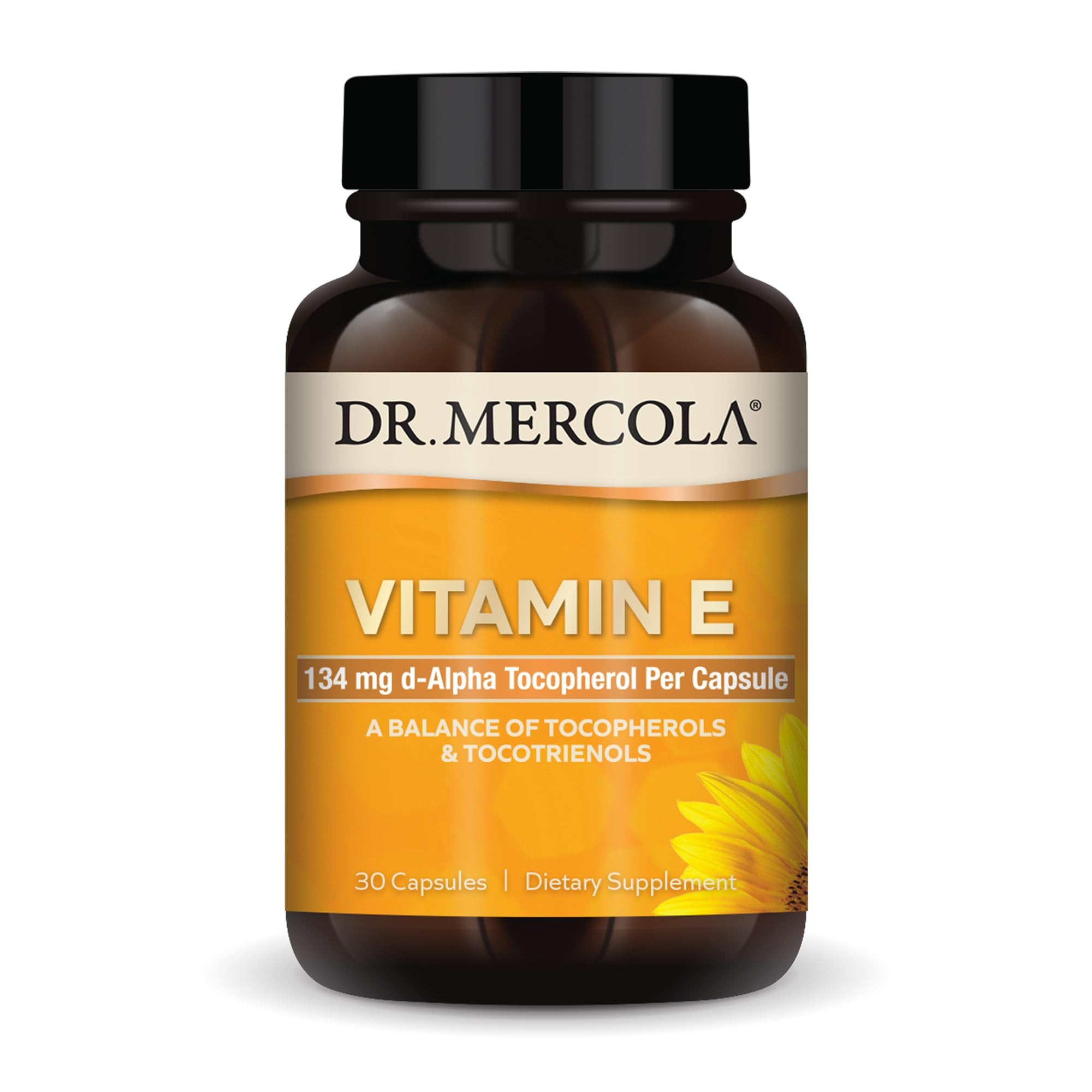 Dr. Mercola Vitamin E - Supports Healthy Skin & Antioxidant Status - Tocopherols and Tocotrienols... | Amazon (US)