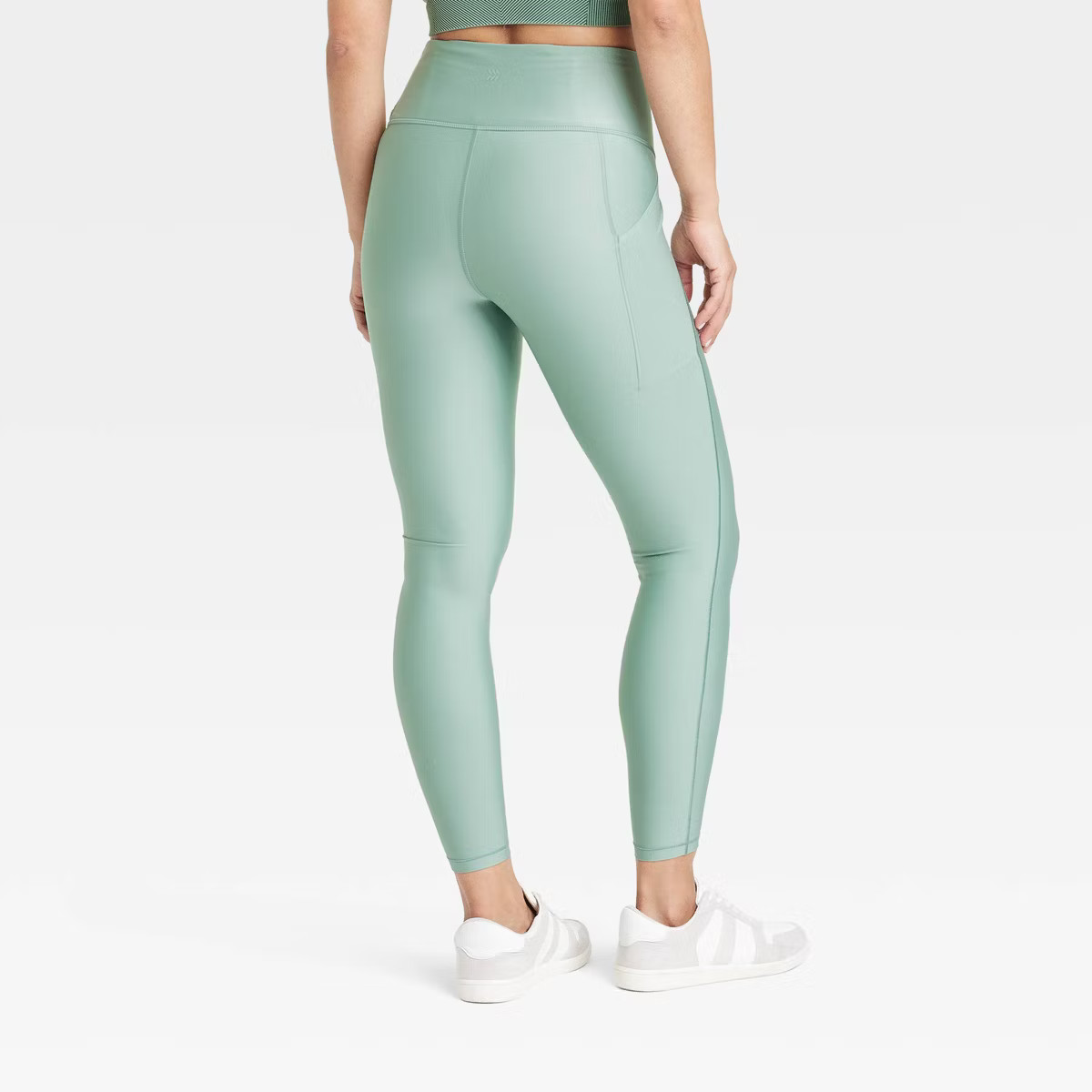 Women's Effortless Support High-Rise Pocketed 7/8 Leggings - All In Motion™ | Target