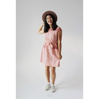 Pastel Pink Polka Dot Dress - Vintage Day Dress, 50S/60S, Geometric Q | Etsy (US)