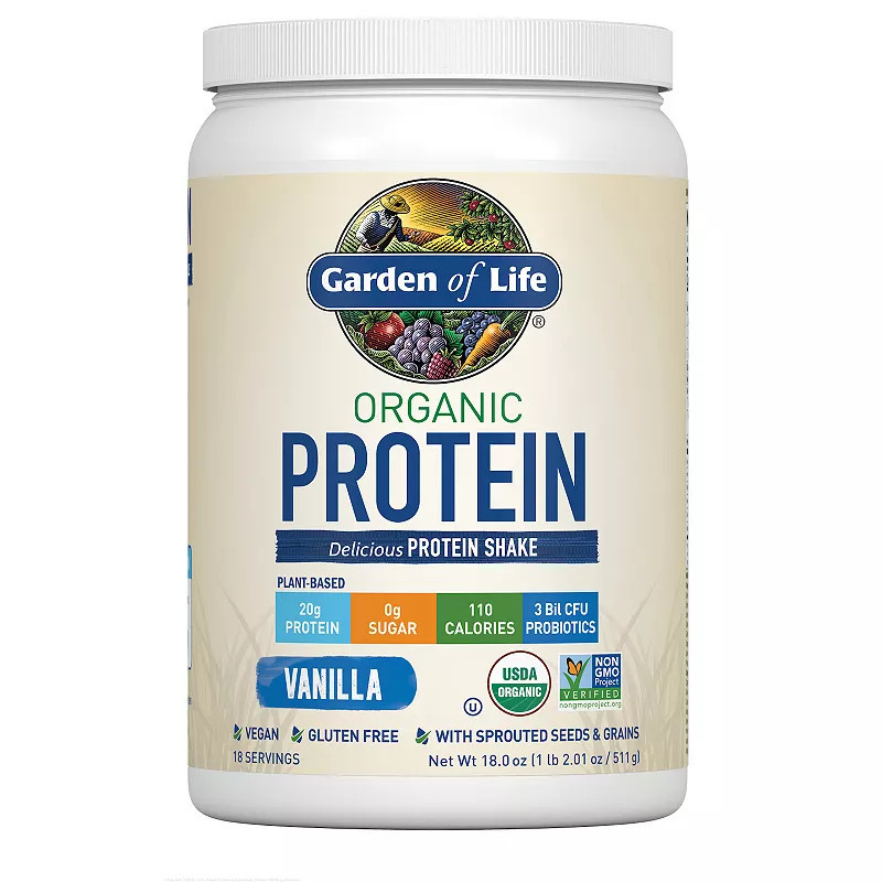 Garden of Life Organic Protein Powder - Vanilla, White | Kohl's