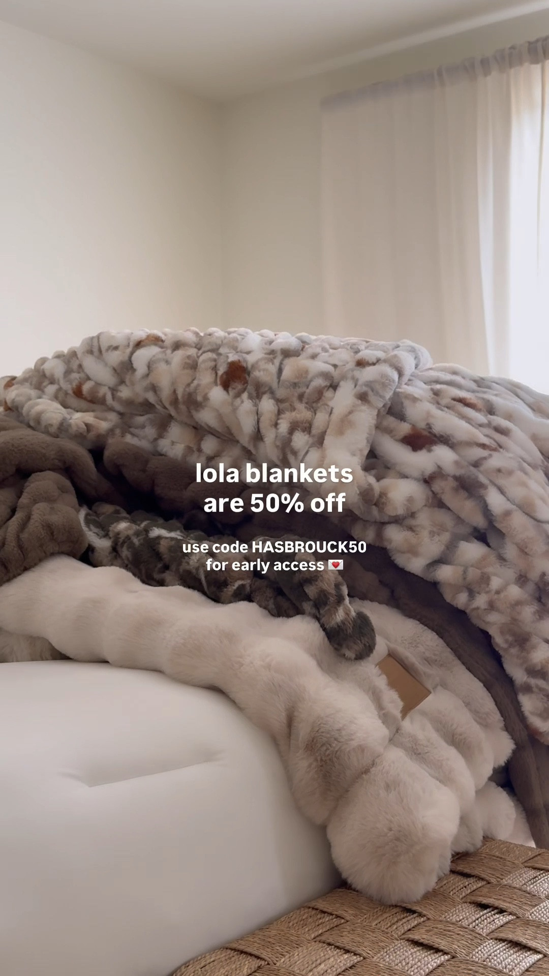 use code HASBROUCK50 for 50% off sitewide!! 💌

@lolablankets are the softest blankets ever! Literally the only blankets we have in our house because their truly so cozy 🤎




#LTKHome #LTKdayinmylife #LTKSaleAlert