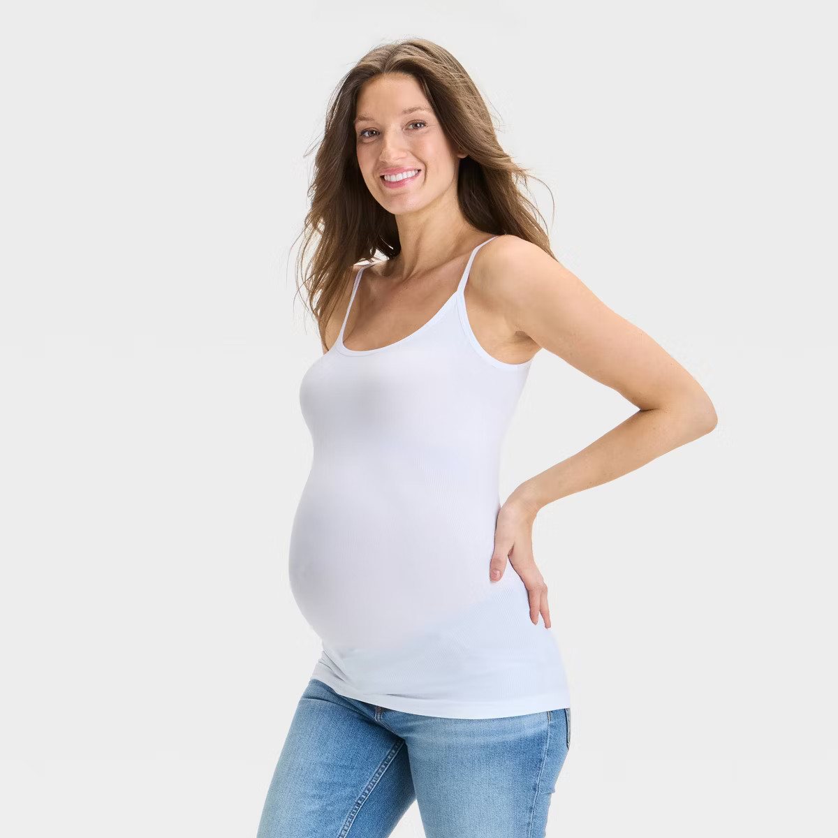 Seamless Support Maternity Tank Top - Isabel Maternity by Ingrid & Isabel™ | Target