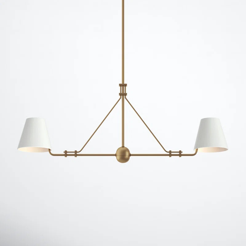 Kasen 2 - Light Kitchen Island Modern Linear Chandelier | Wayfair North America