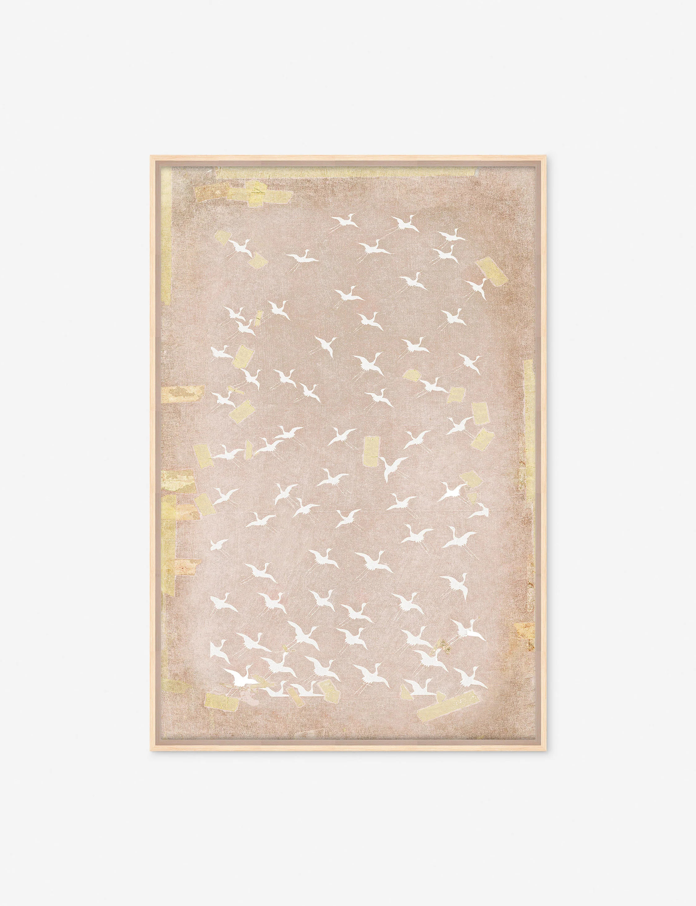 Crane Stencil 1 Wall Art by ZBC House | Lulu and Georgia 