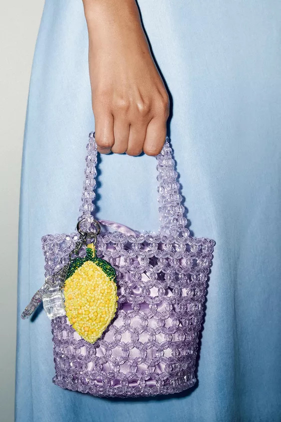 BEADED FRUIT CHARM | Zara UK