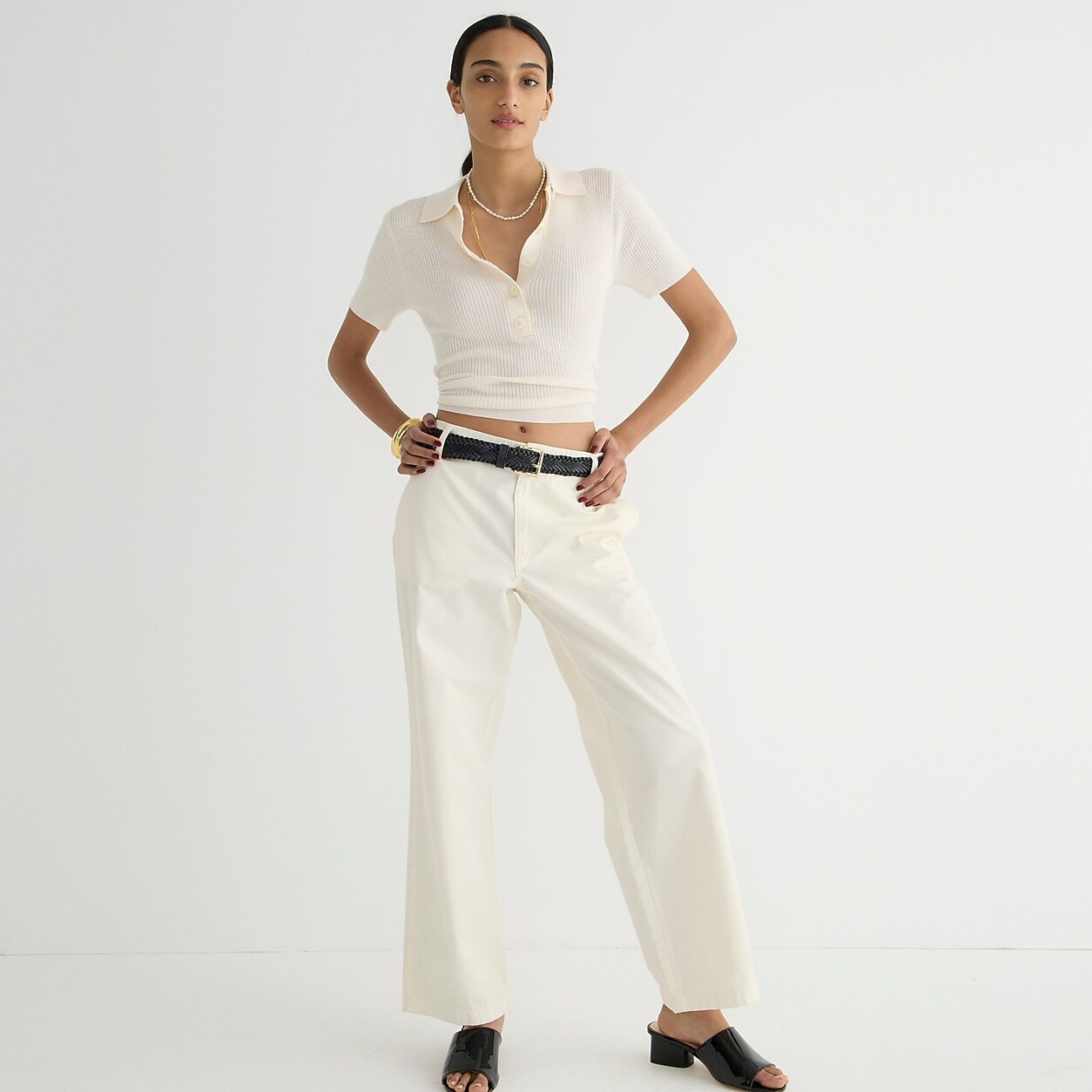 Petite sailor heritage chino pant | J. Crew US