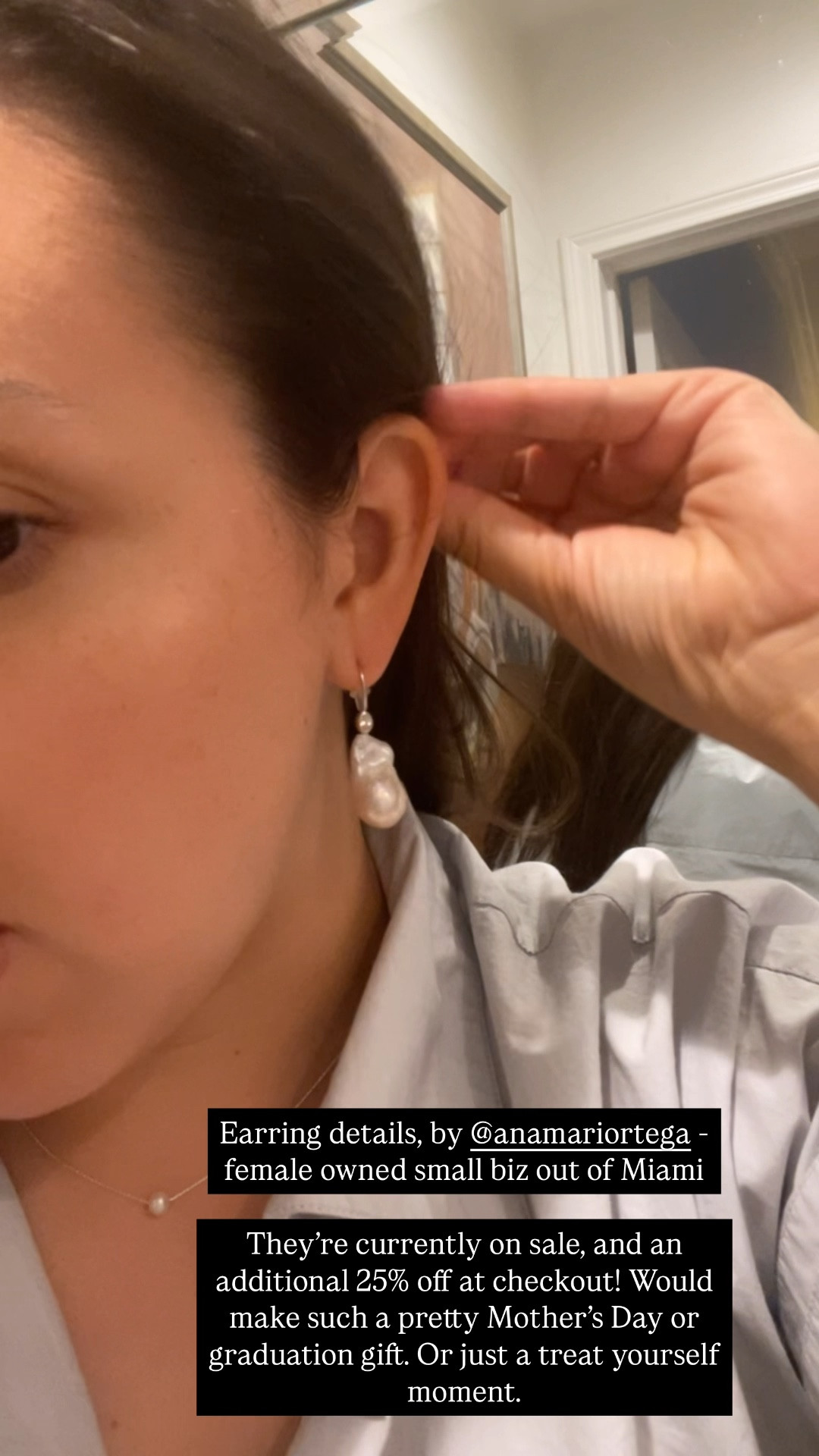 Baroque pearl earrings that are classic and beautiful for an everyday pair of earrings. Lightweight and timeless 
Currently on sale at $100 then an additional 25% off when you add to your cart! 
Mother’s Day gift, graduation gift idea 


#LTKSaleAlert