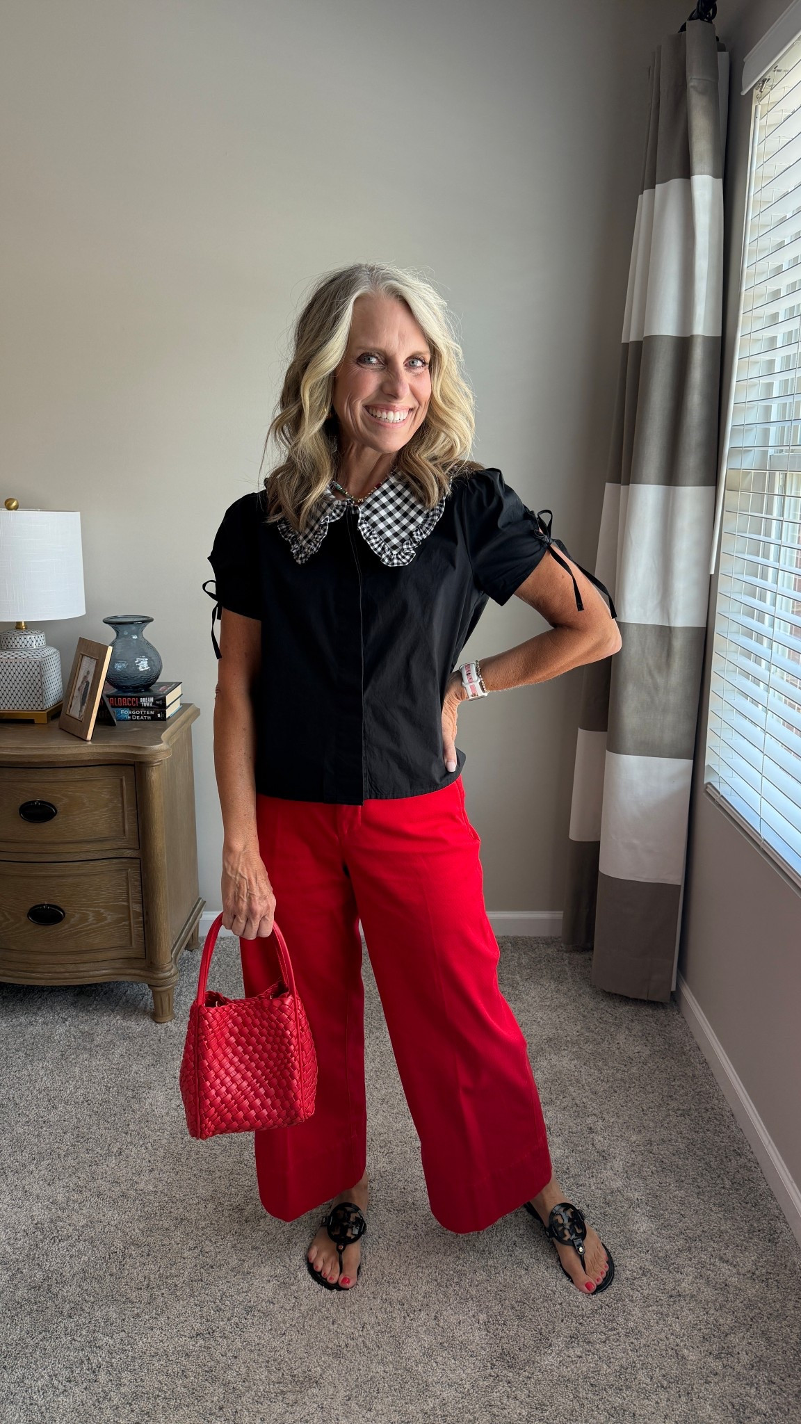 Darling game day look from Avara. Small top and pants. Use LISAXSPANX for 15% off one Spanx purchase. 

#LTKSeasonal #LTKFindsUnder100 #LTKStyleTip