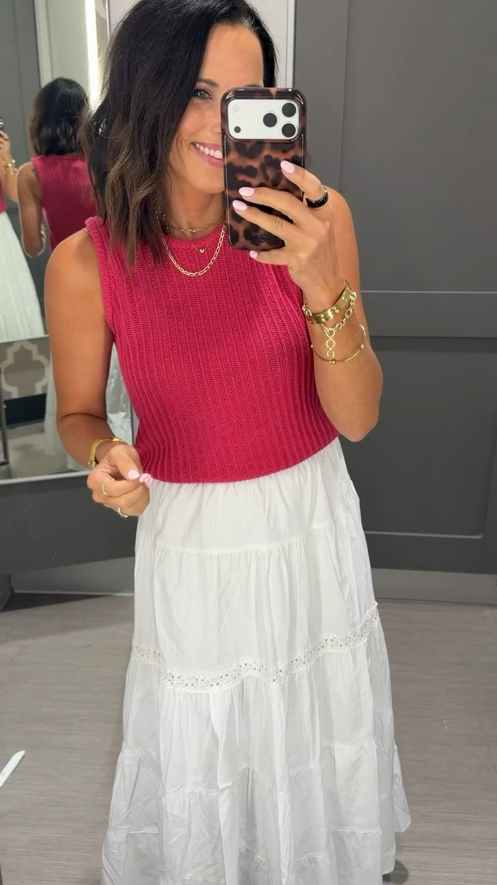 @target summer basics 
this top is such an easy grab + the color is everything
paired with this white maxi skirtand you’re done

target top, summer basics outfit, casual cute outfit, denim shorts outfit, everyday outfit inspo, affordable fashion finds, bright summer outfit, easy style

#targetstyle #targetfinds #affordablefashion #summeroutfit #casualstyle #outfitinspo #ltkstyle