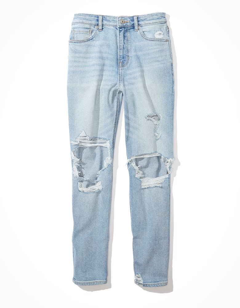 AE Stretch Mom Jean | American Eagle Outfitters (US & CA)