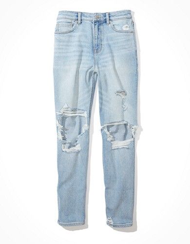 AE Stretch Mom Jean | American Eagle Outfitters (US & CA)