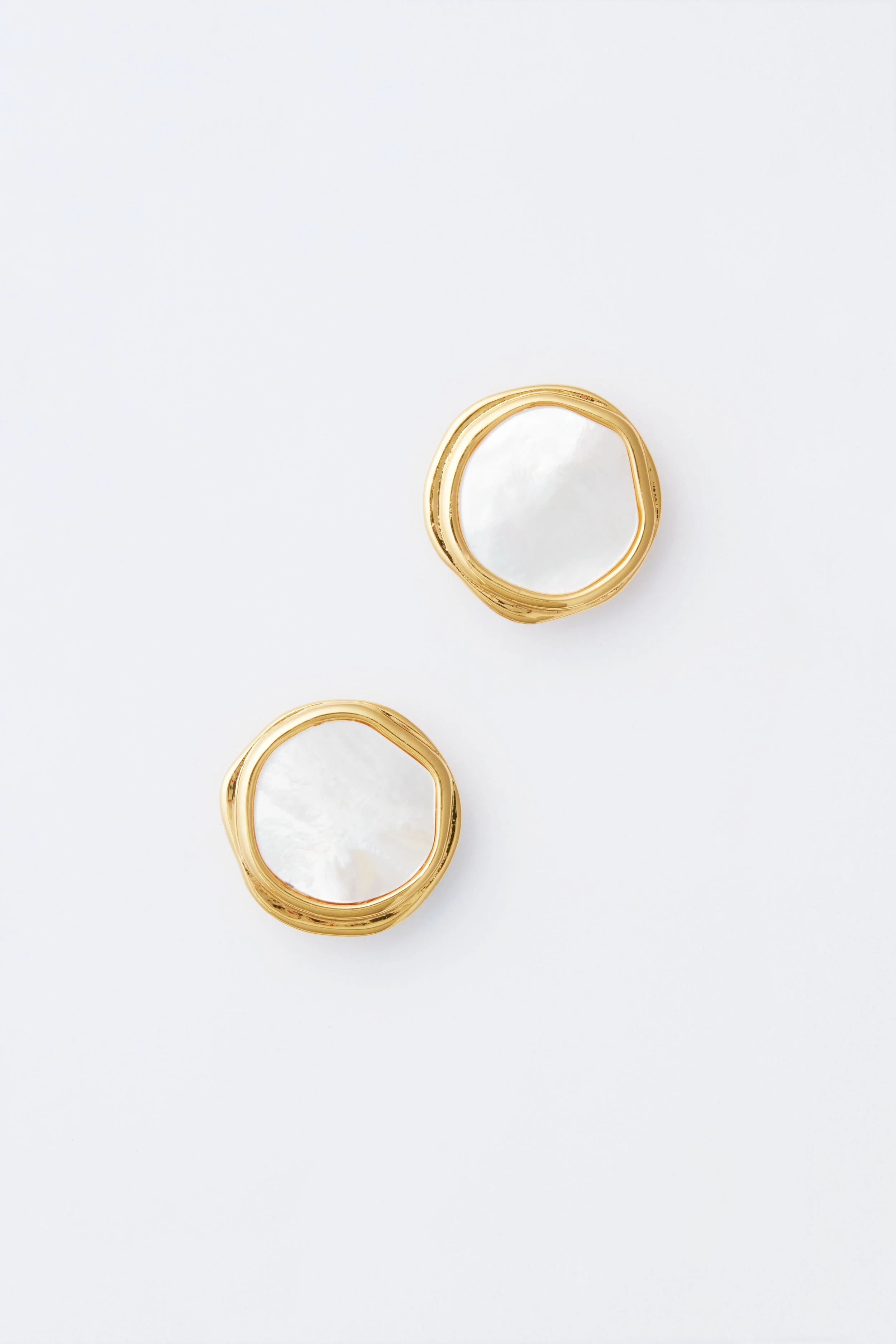Mother of Pearl Langley Studs | Tuckernuck (US)