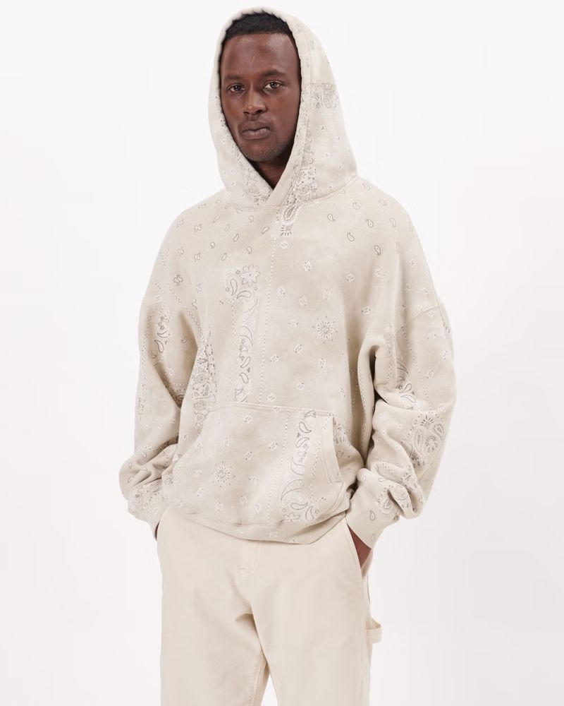 Oversized Essential Popover Hoodie | Abercrombie & Fitch (US)