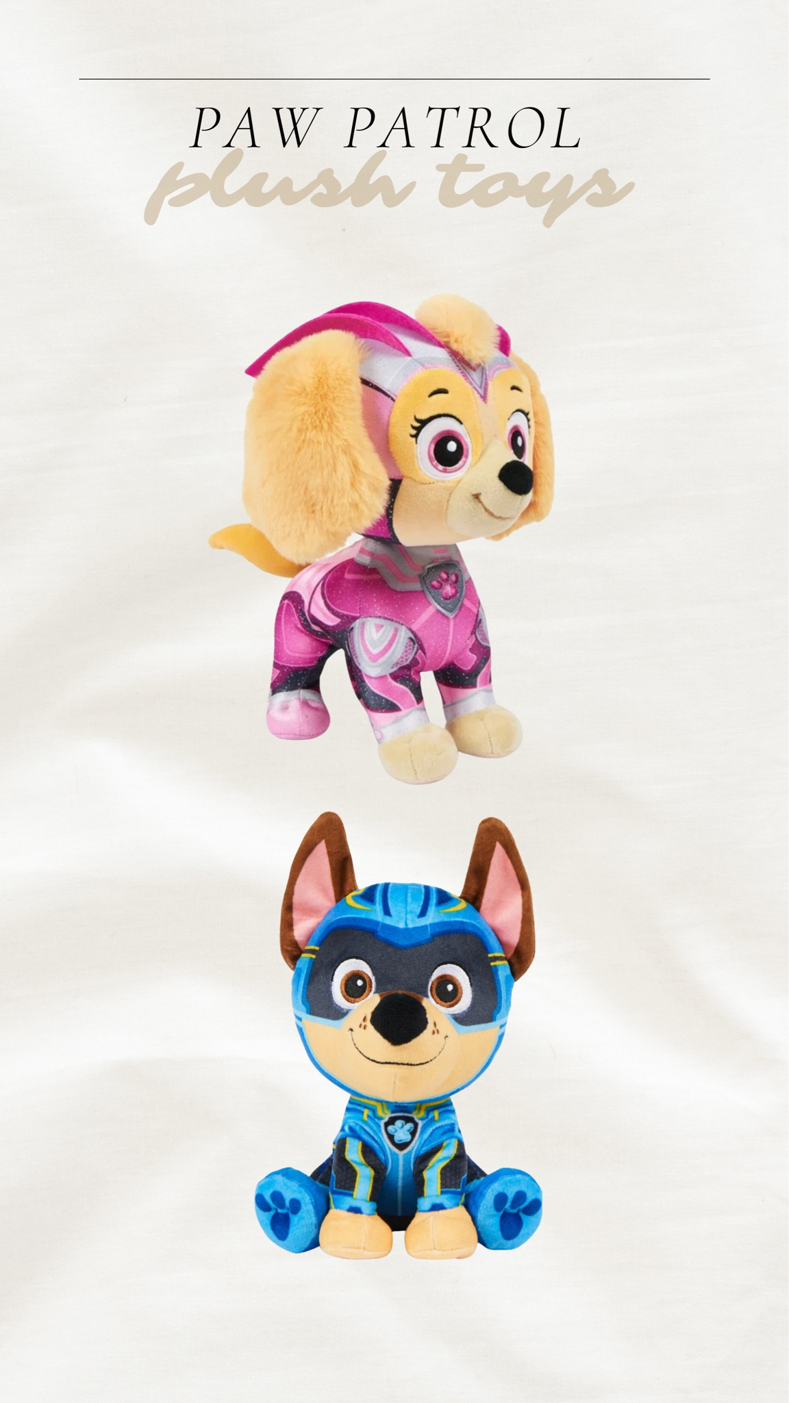 Nora loved seeing the Paw Patrol movie and can’t get enough of her plush Paw Patrol toy from Walmart! They’re so cute! 

paw patrol, plush toys, toys for toddlers, paw patrol stuffed animal toys, Walmart, Christmas gifts for toddlers, Walmart toddler toys, 

@walmart
#walmartpartner 

#LTKbaby #LTKkids