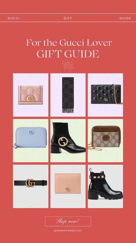 Gucci wallet, boots & scarves gift guide! Perfect gifts for someone who loves Gucci that are worth it 💝

#LTKHoliday #LTKCyberweek #LTKGiftGuide